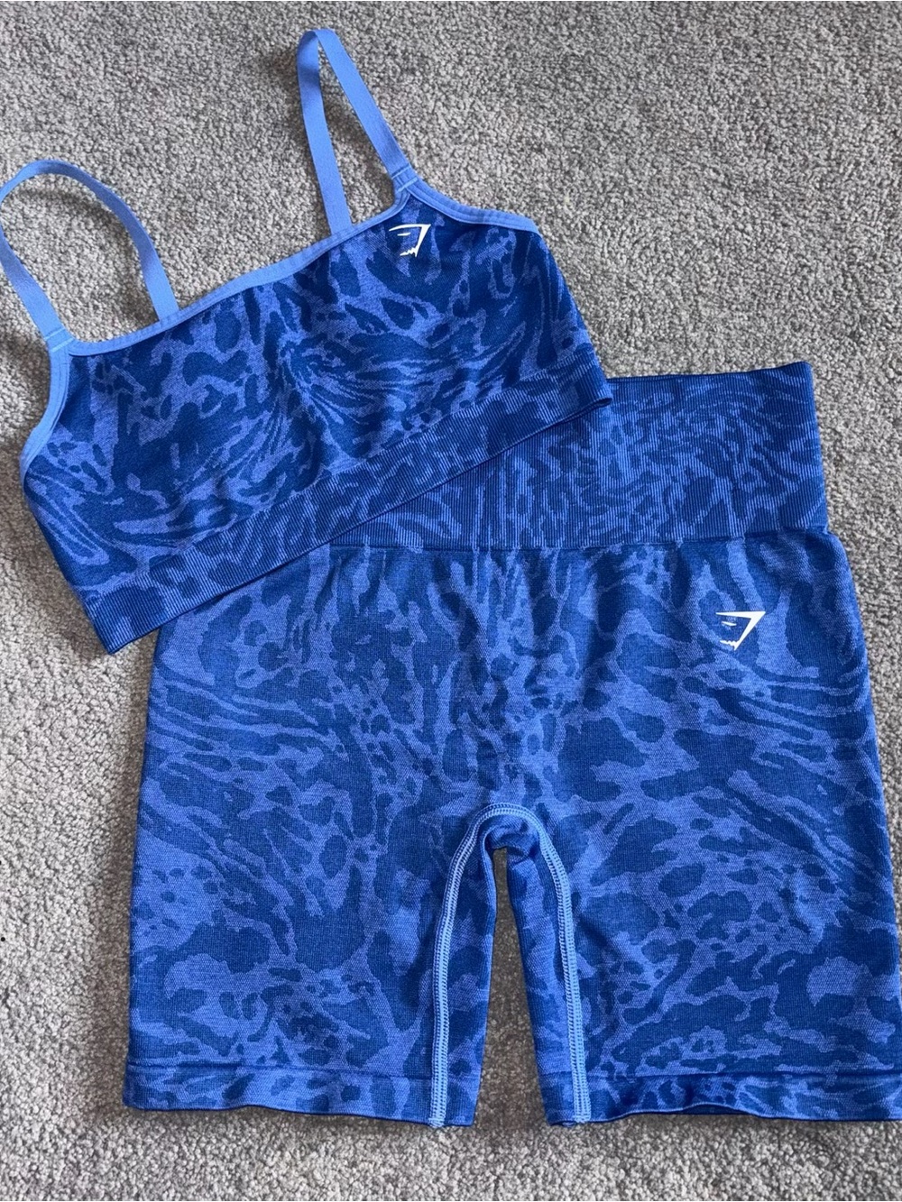 Gymshark Wave Blue Adapt Safari set S/M